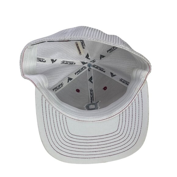 Pacific Headwear Boston Red Sox Flexfit Pro Model Cap S/M Red White - Picture 5 of 9